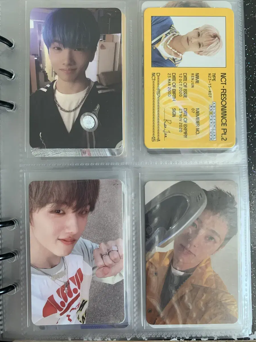 nct photocard wts 겁나많아요 dream jeno jaemin haechan mark jisung jungwoo