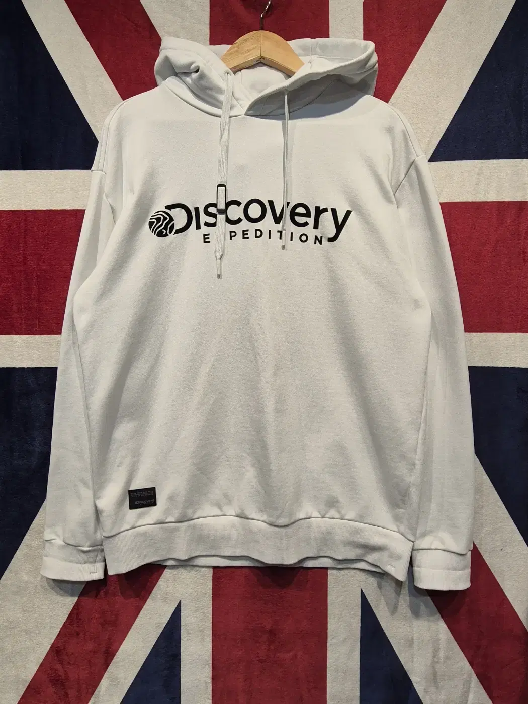 [105] Discovery Locomotive Hoodie White