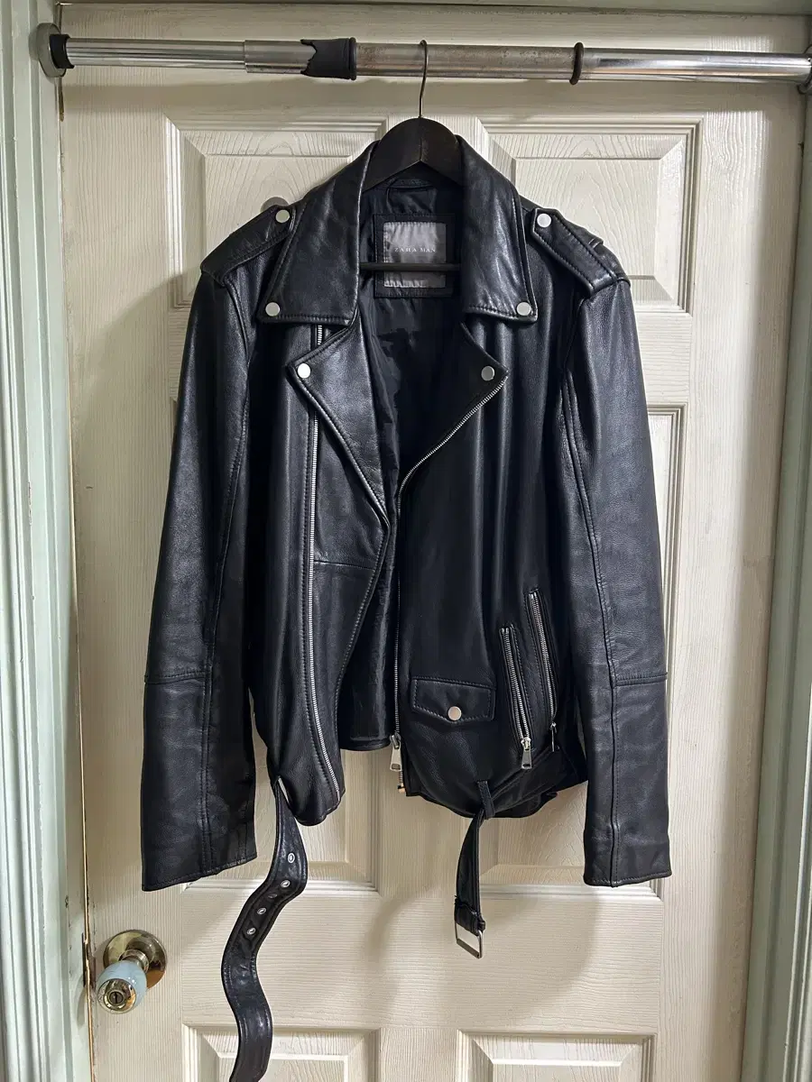 Zara Leather Rider Jacket