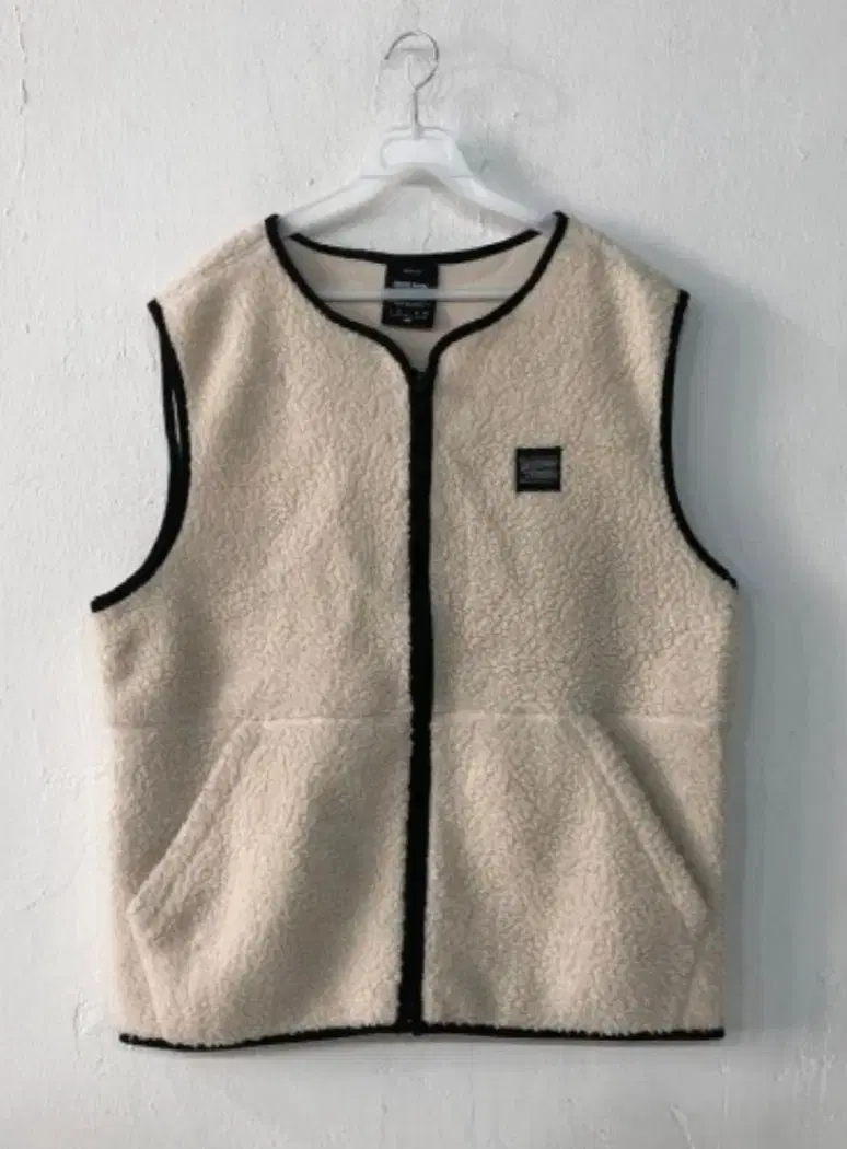 Gruvraim Fleece Vest L Ivory