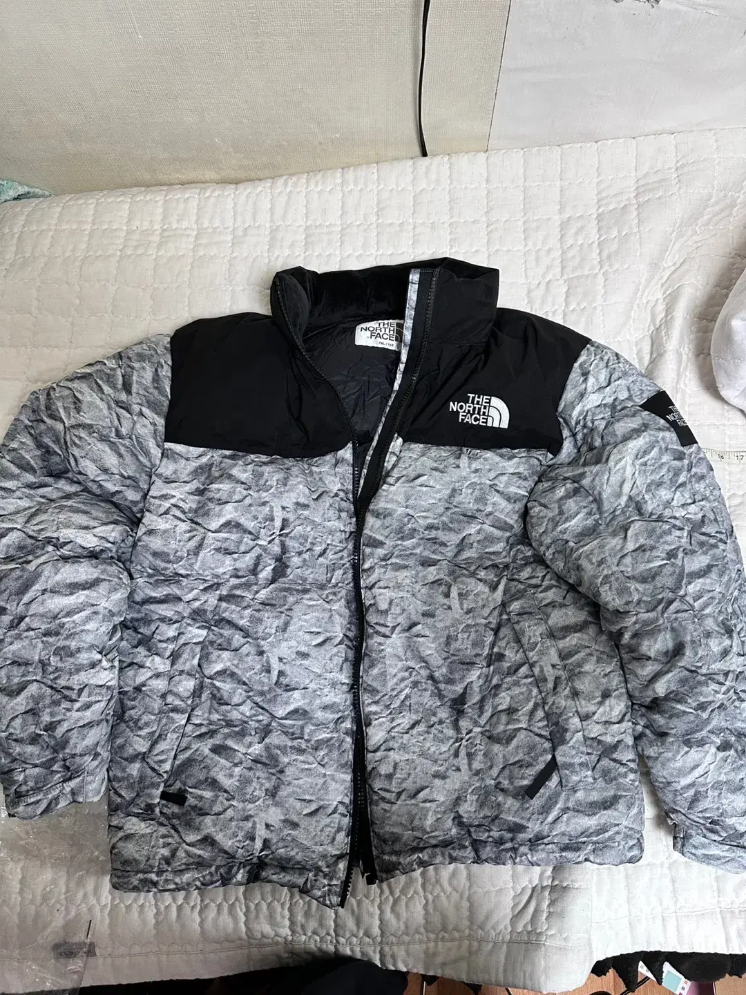 [New]XXL The North Face Nopsey White Belle Snow Mountain Print White sells