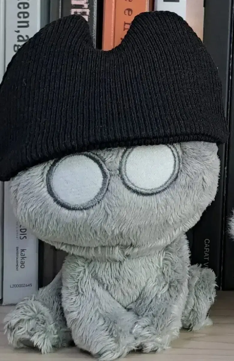 Seventeen wonwoo doll gray beanie