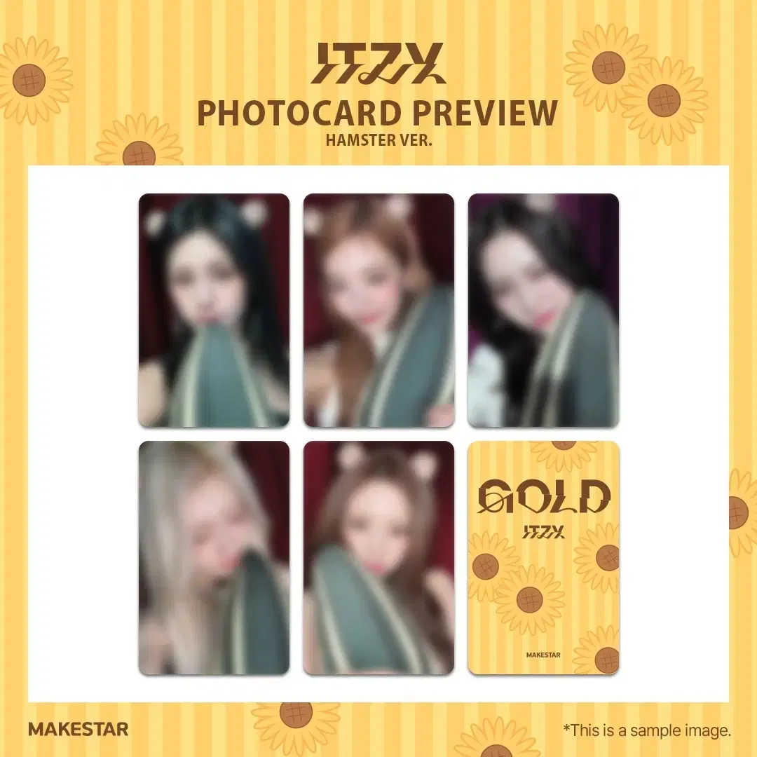 Itzy makestar 7th Unreleased Photocard