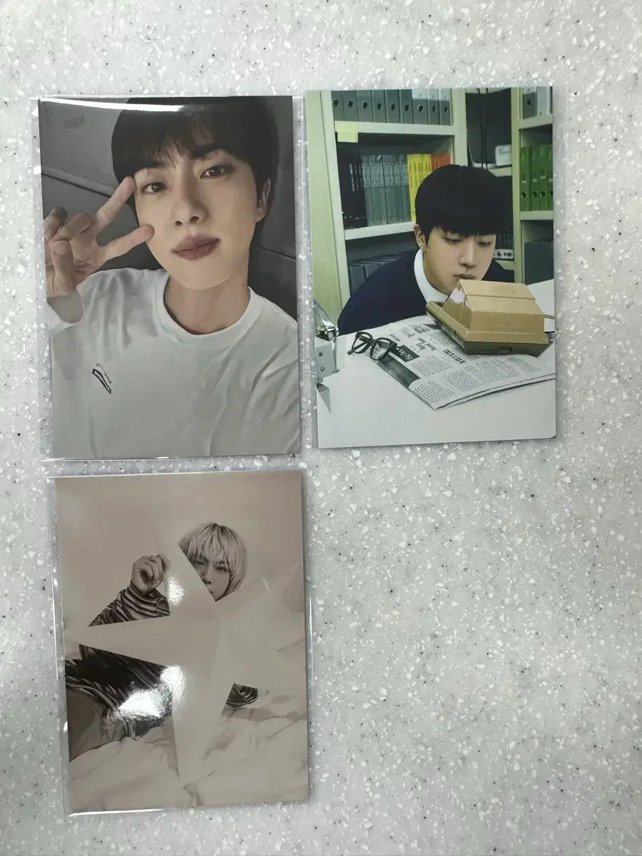 무배)석진 pop up 특전포카 happy popup pc