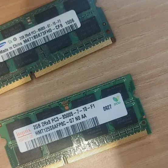 ddr3  노트북램 2g