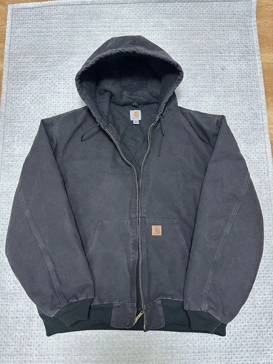 [ XXL ] Calhart J130 Sandstone Duck Active Jacket Black