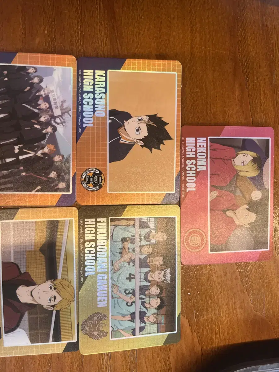 Haikyuu card, photo card 0.2 much cheaper than the original price