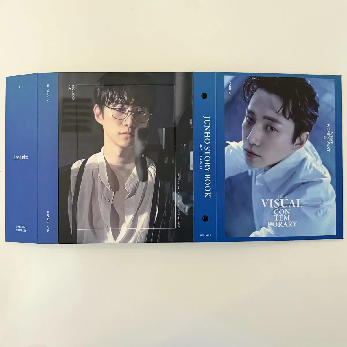 2pm junho lee junho Magnet binder A5 size + 10 sheets of tc size inner paper