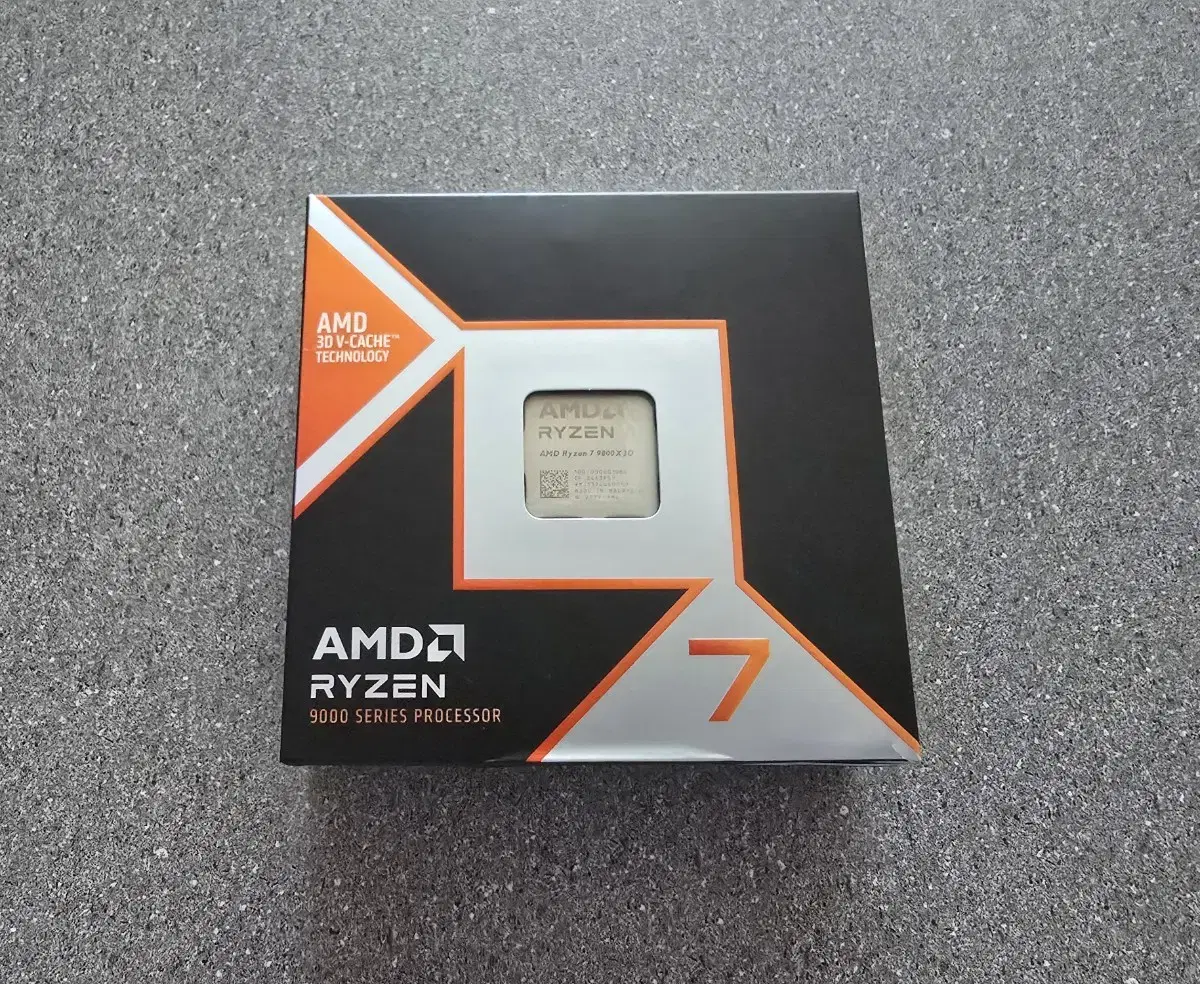 AMD 9800X3D 미개봉