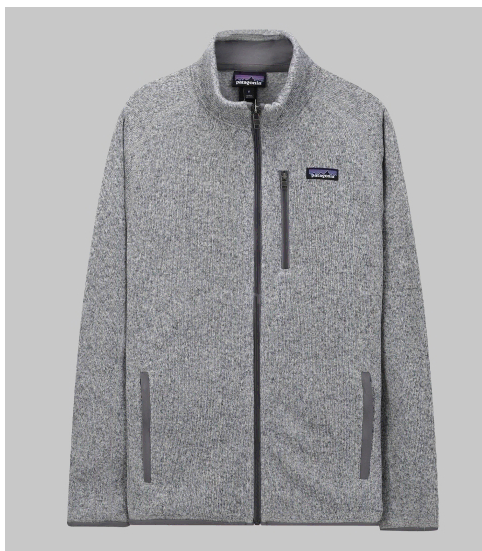 [One-time use] M Patagonia Batter sweater jacket gray hooded fleece for sale