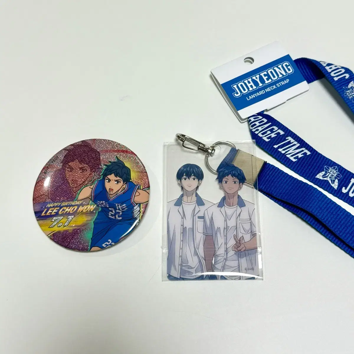 Garbage Time Gakta Jo Hyunggo Park Byungchan Lee Chowon Canbadge Lanyard Scenestealer Keyring