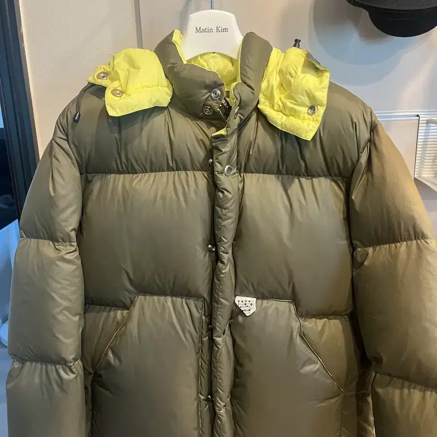 예스아이씨 Hooded Down Jacket Olive S사이즈