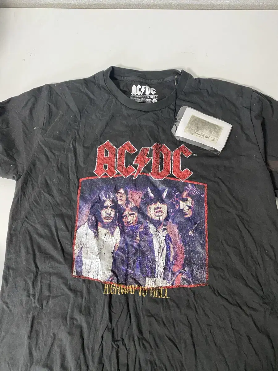 ACDC T-shirt Anderson belle Anderson Bell