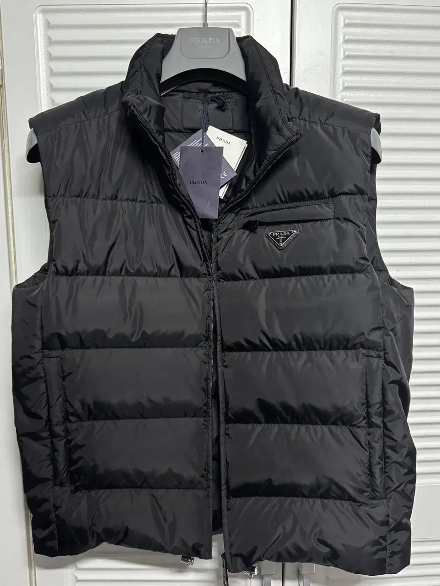 Prada Linen padded vest / 50