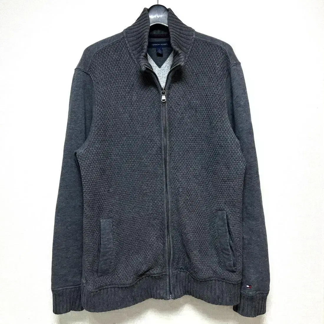 [M,95]Tommy Hilfiger Knitted zip-up jacket Tommy