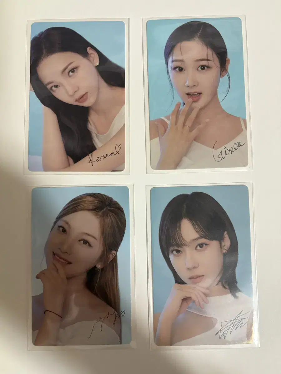 Aespa Mediheal 1st photocard in bulk