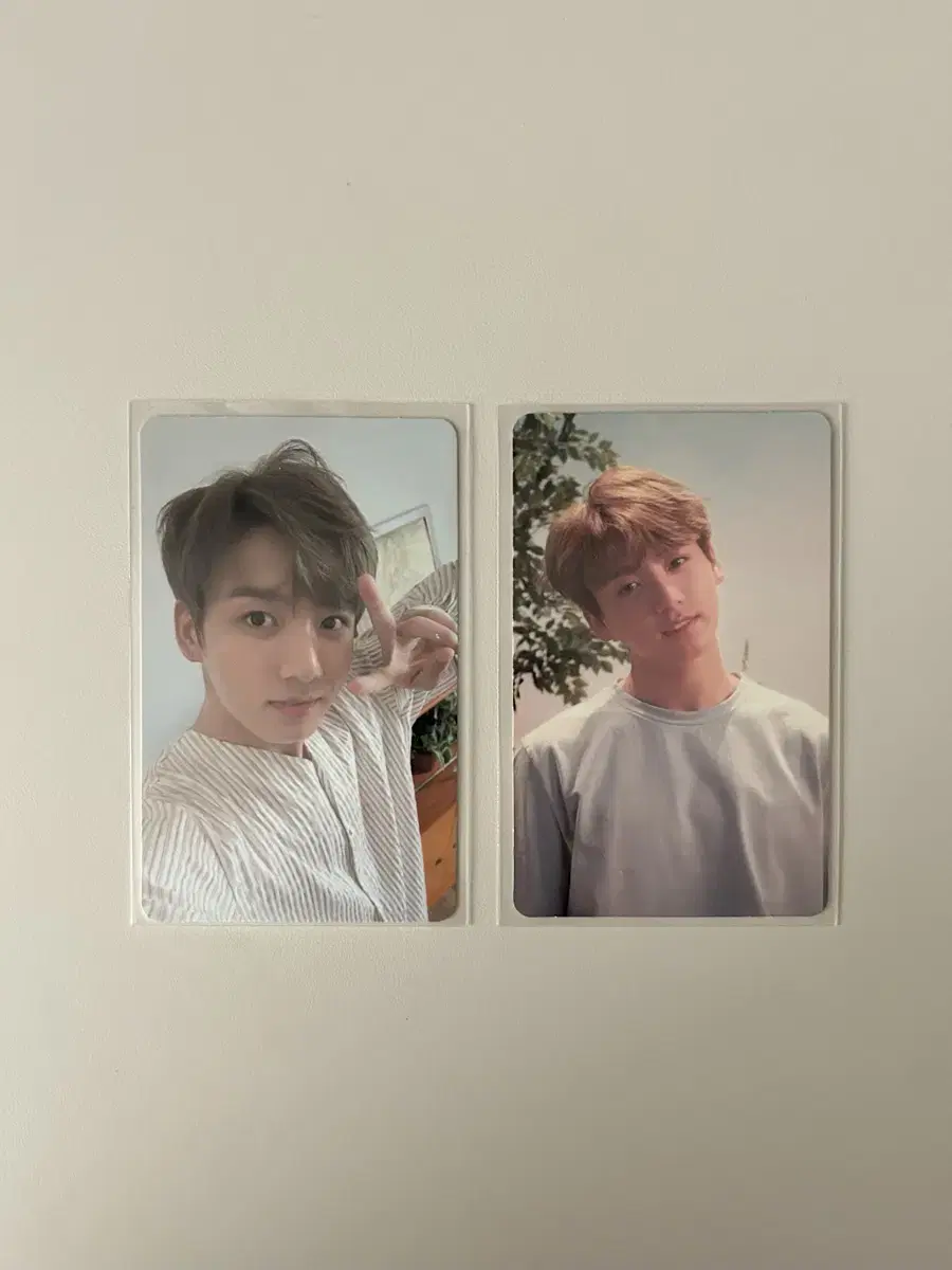 BTS Rubsell L O jungkook photocard