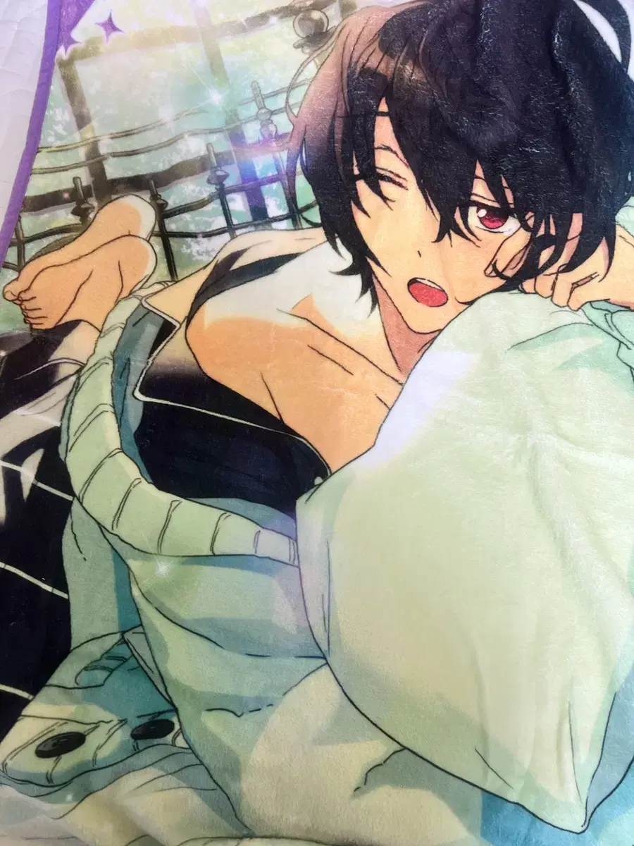 Angsta Sakuma Ritsu Visual Towel Blanket Pajama Illustration wts sells