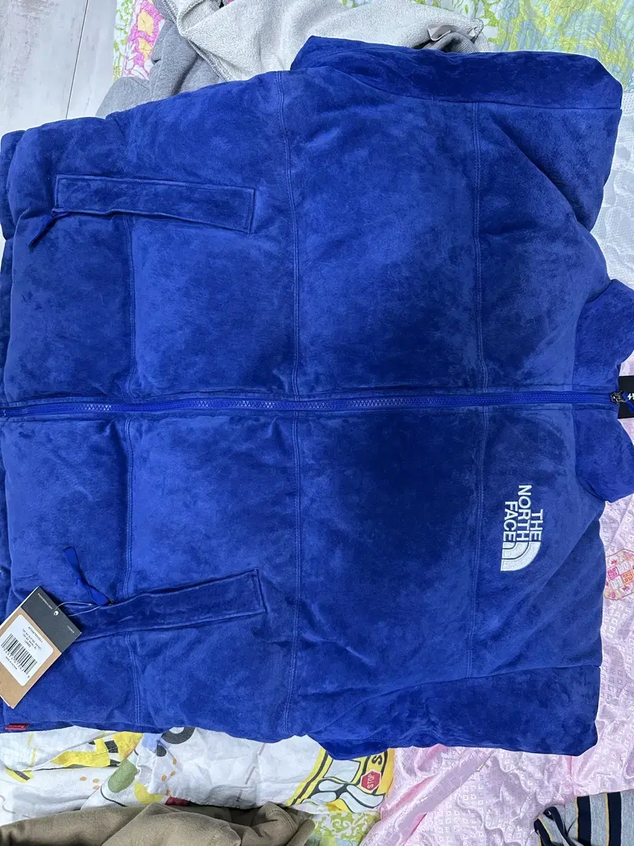 Supreme x The North Face Suede Knopsie Jacket bloo - 23FW