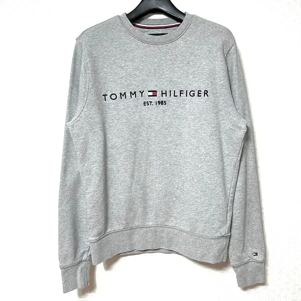 [S,90]Tommy Hilfiger Big Logo Man-to-Man Tommy