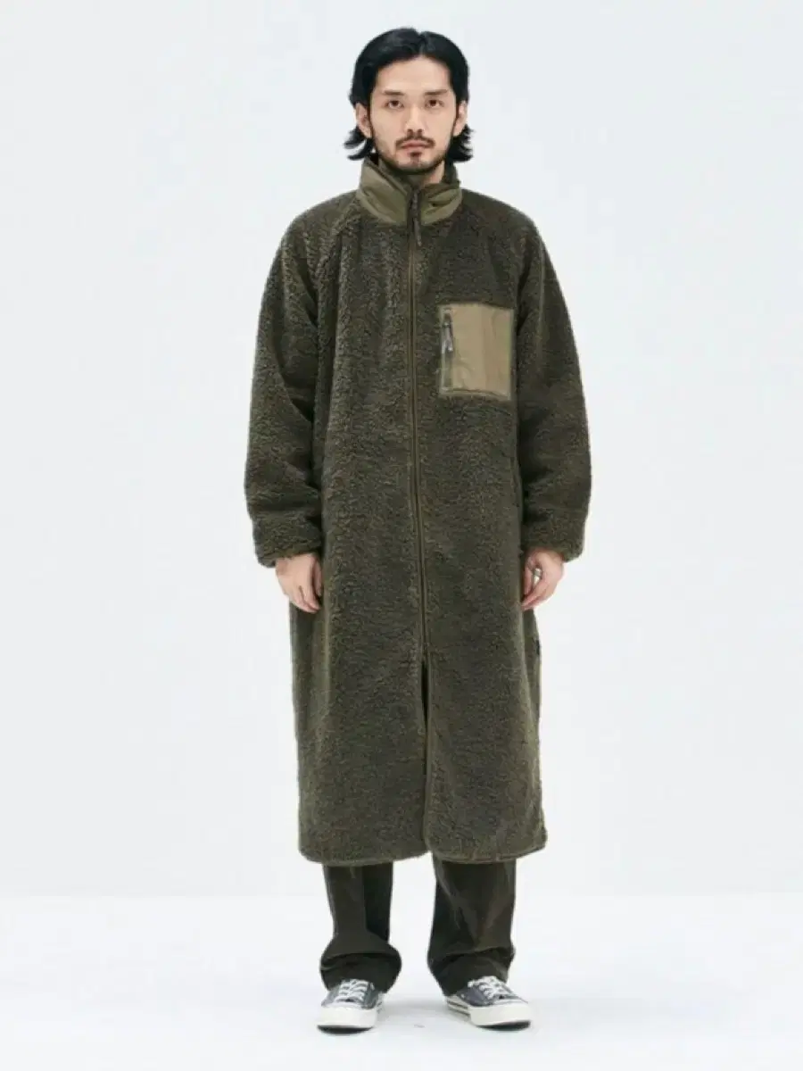 Hideout Long-Fleece Khaki Size 4