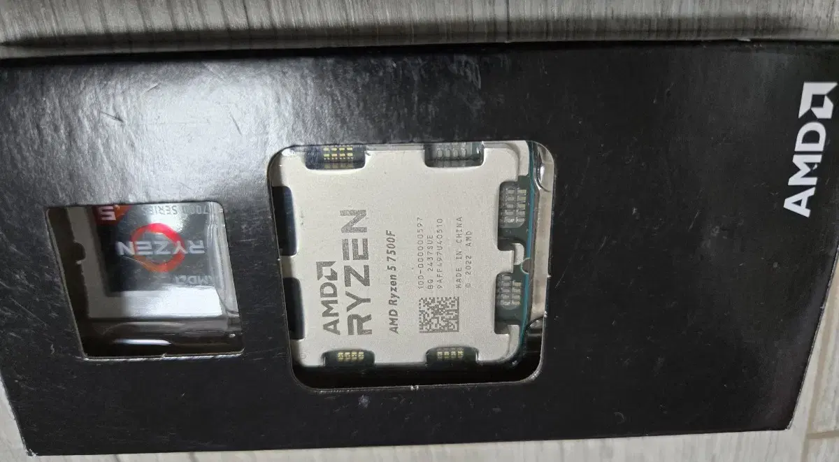 AMD RYZEN 5 7500F + Secure Frame 포함