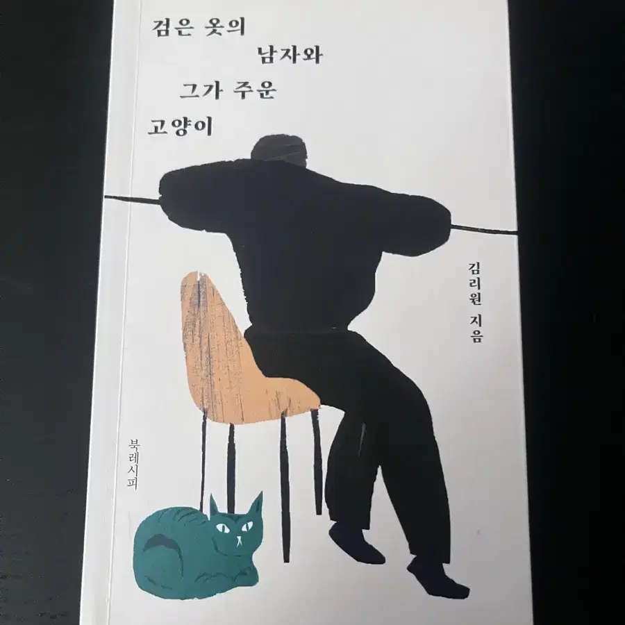 소설책) 검은 옷의 남자와 그가 주운 고양이