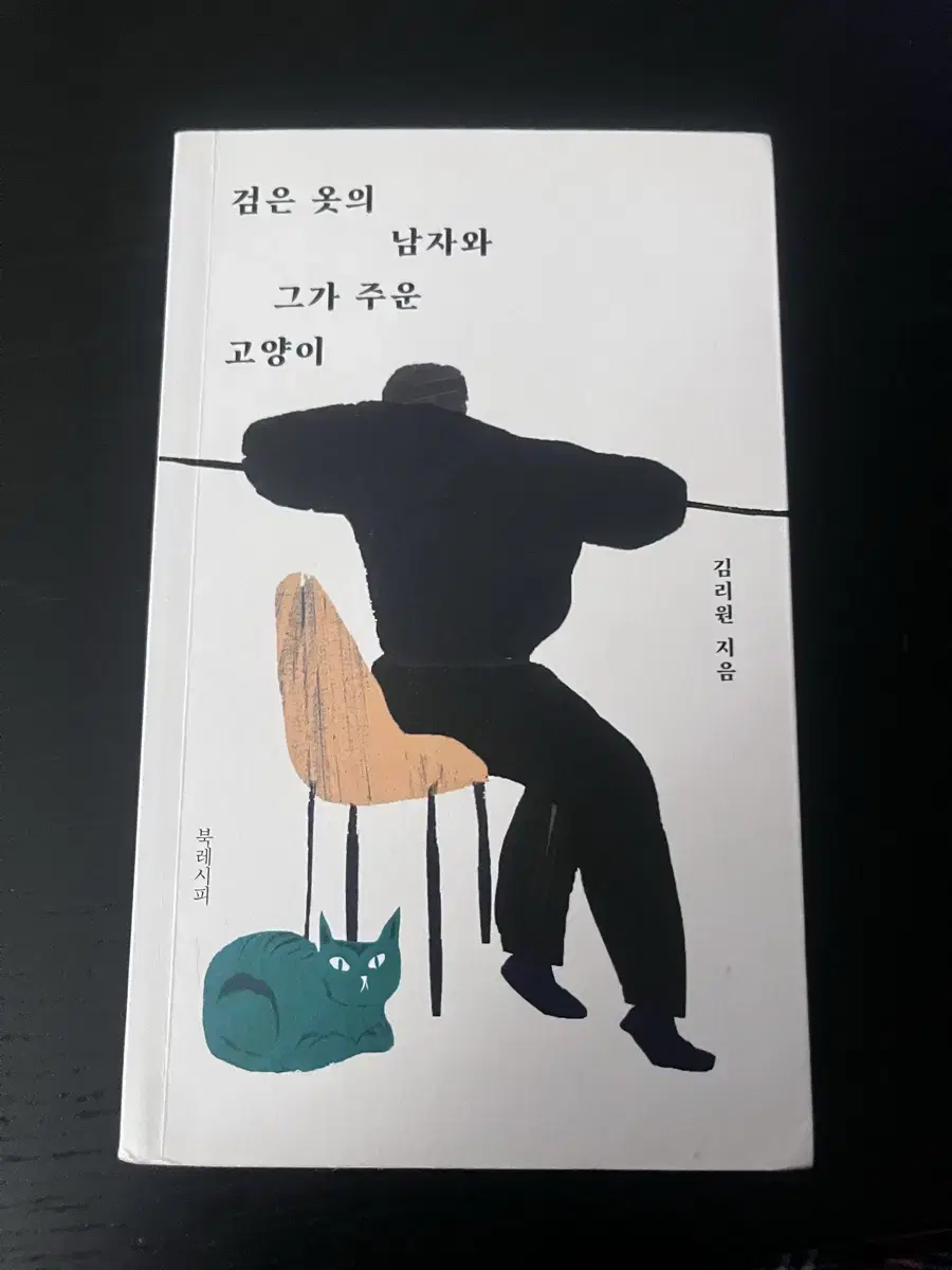 소설책) 검은 옷의 남자와 그가 주운 고양이