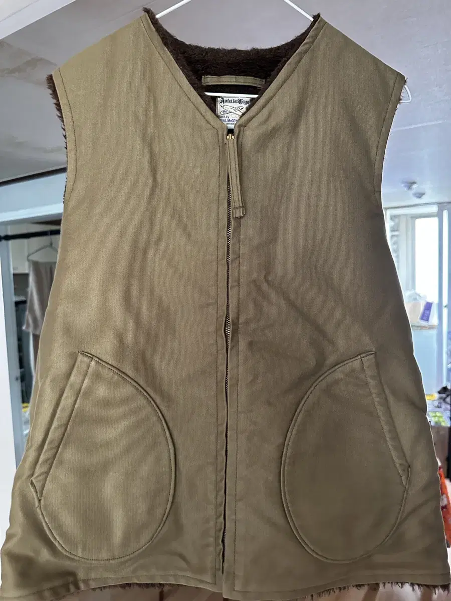 Real McCoy USN Alpaca Vest