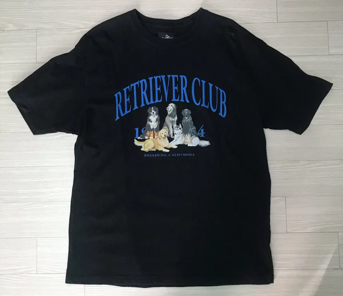 Retriever Club Short Sleeve Black