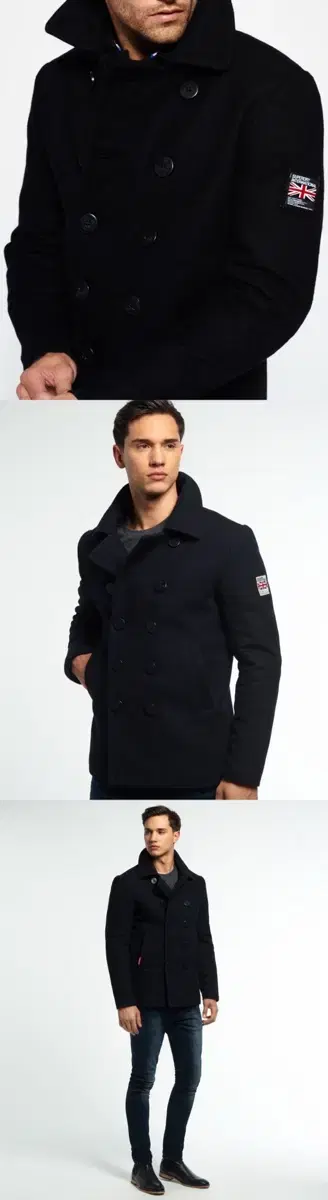 SUPERDRY MILITARY Pea coat