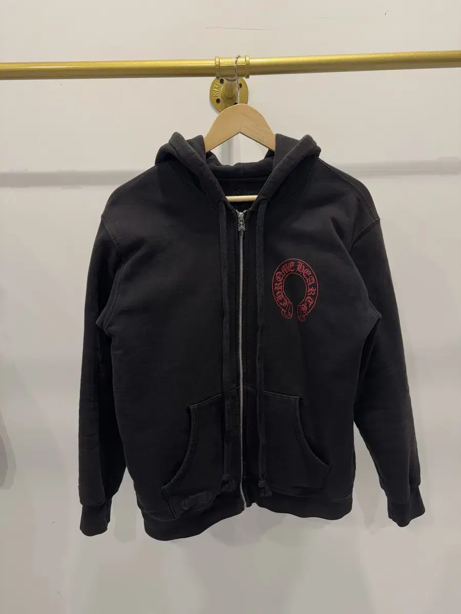 [A+, Department Store Edition] Chromehearts Heavyweight Horseshoe Hooded Zip Up L