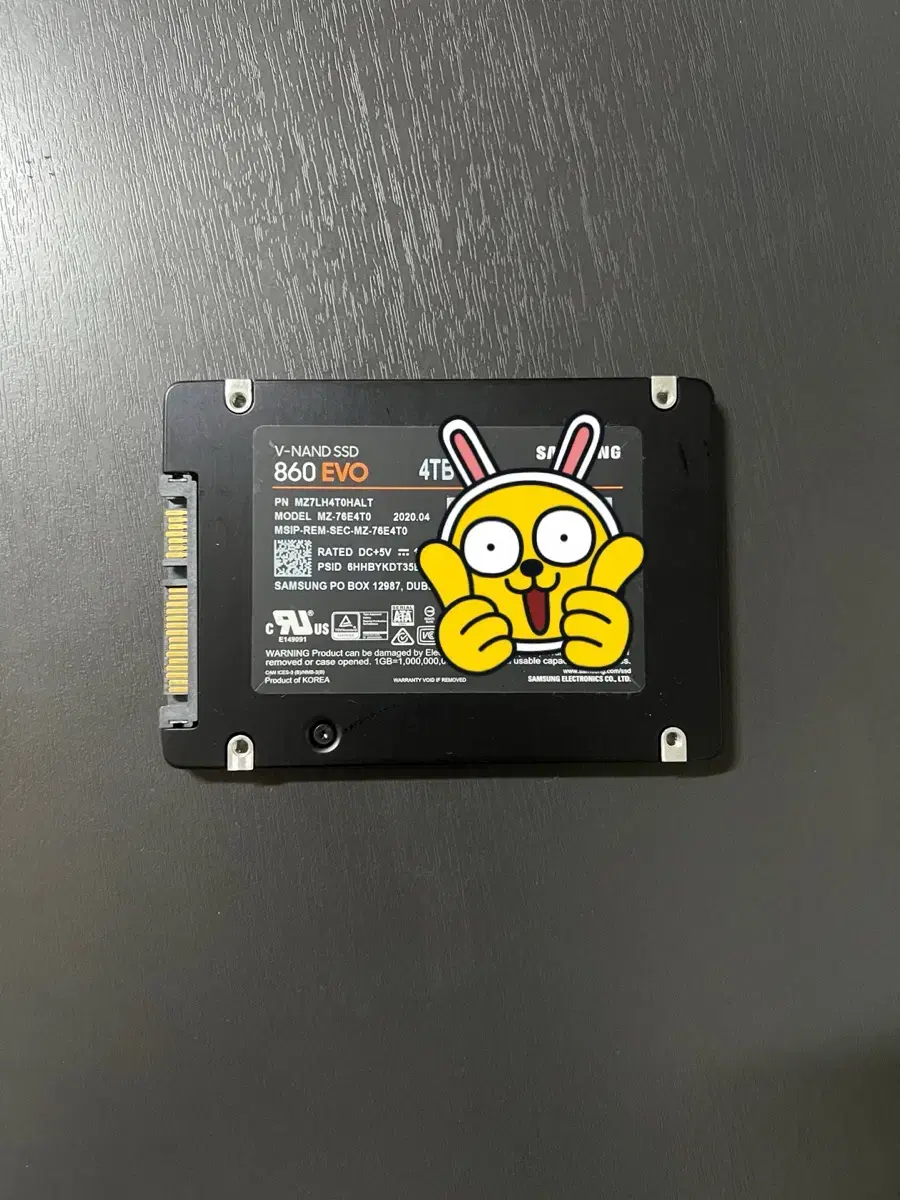 삼성 860 EVO 4TB