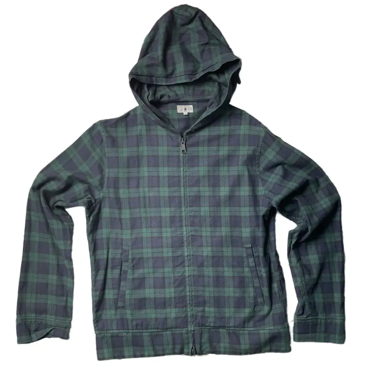 Takeo Kikuchi Tartan check hoodie