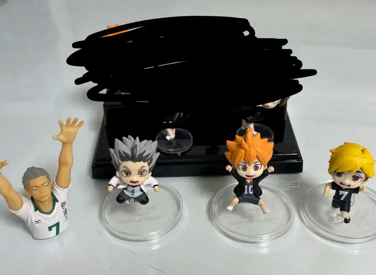 In bulk) haikyuu Jumping Blocking Gacha Figures