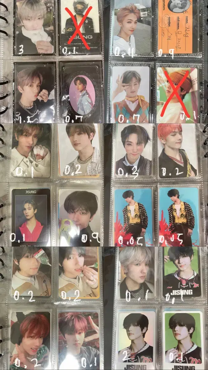 dumpnct dream127wishesjisung jaeminhaechan jenorenjunbulkunreleased photocardtransfer