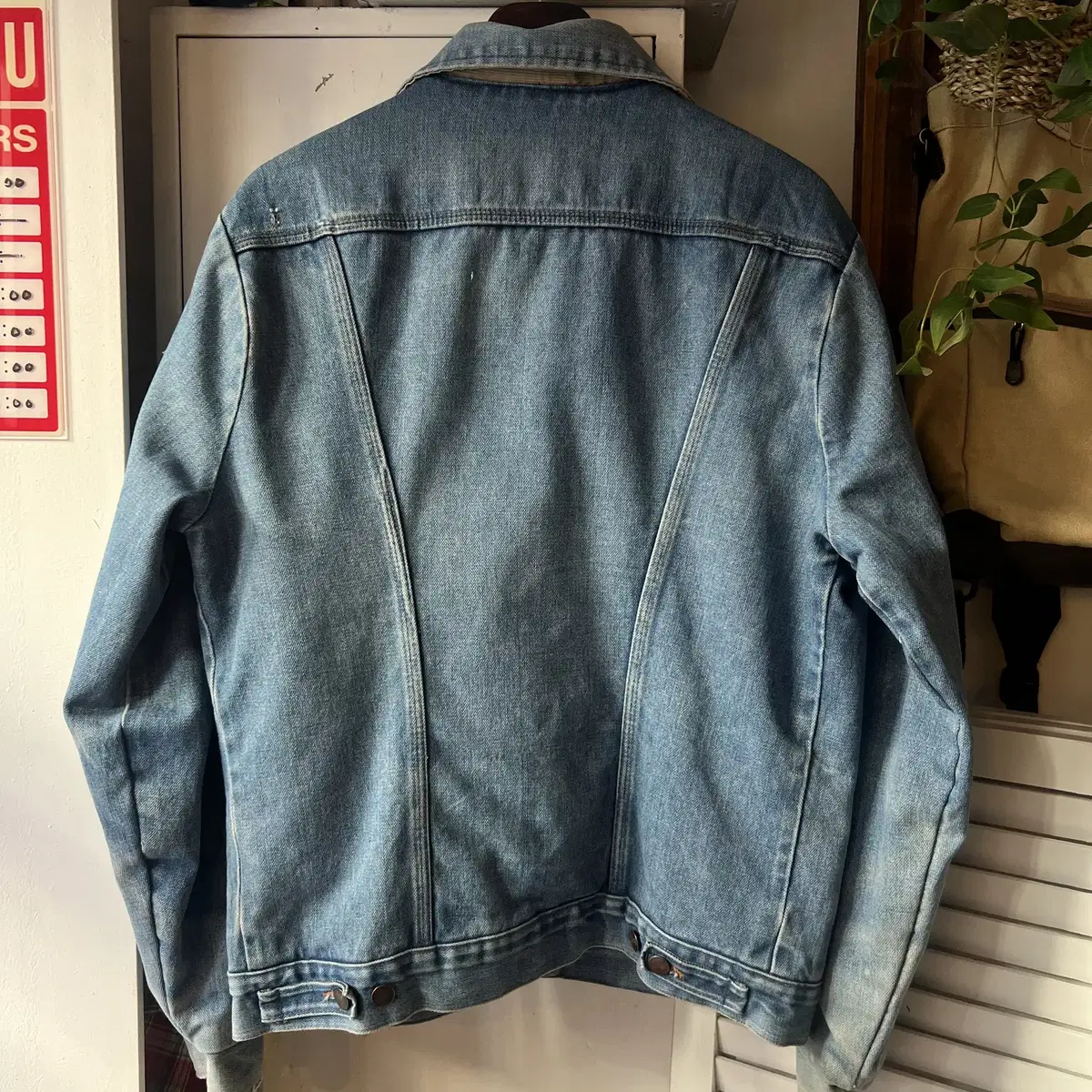 [L]70's 랭글러 Made in USA  블랭킷 데님 자켓