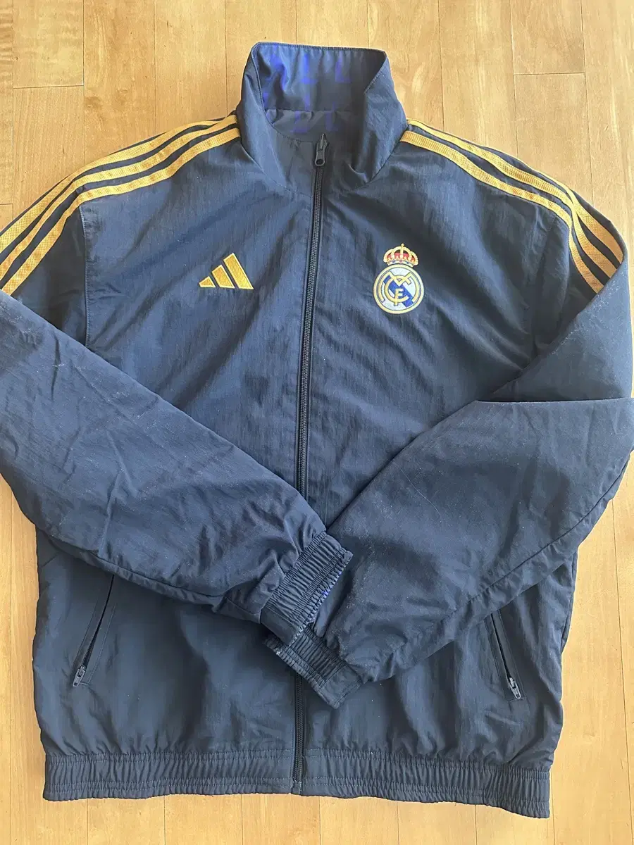 Adidas Real Madrid Anthem Reversible Reversible Windbreaker