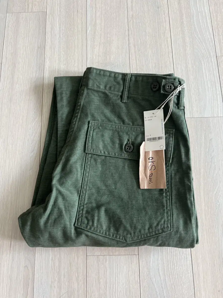 [1] Oerslow Puttyg Olive Regular Fit