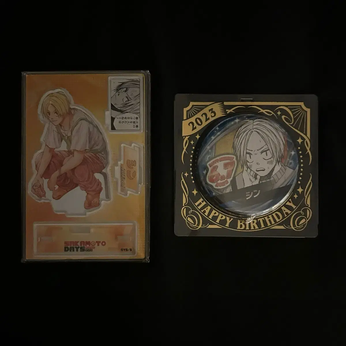 (Bulk) Sakamoto Dey's Sakadei Asakura Shin 2023 Diorama Can Badge