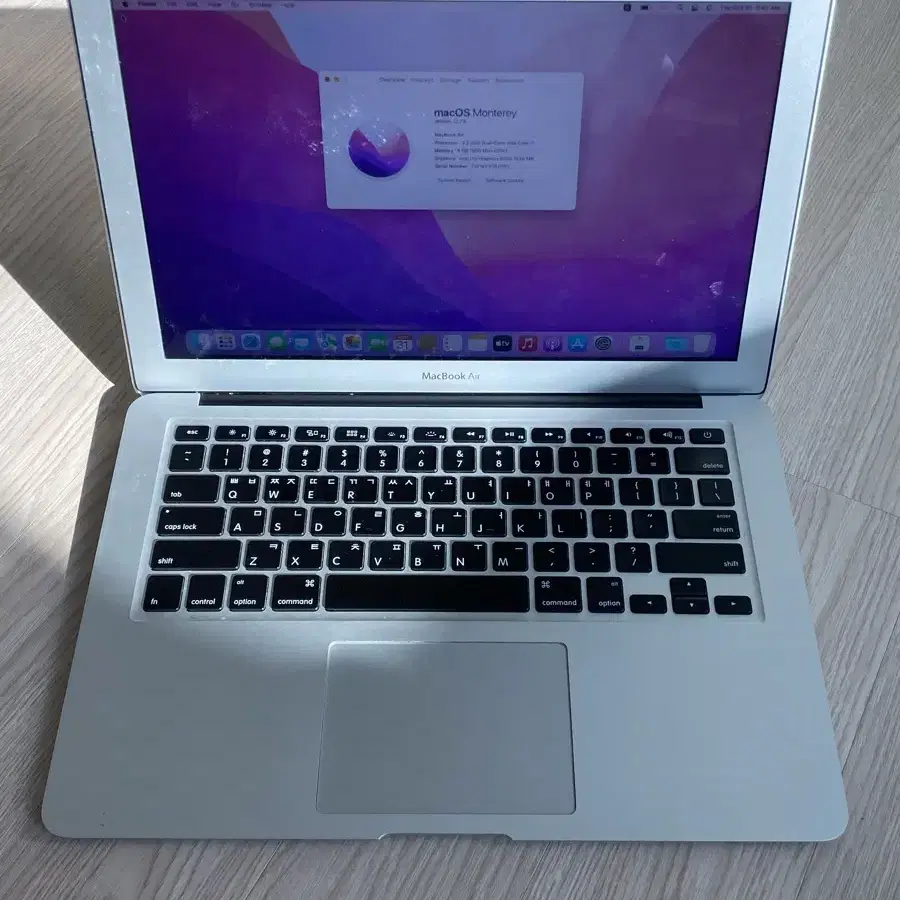 MacBook Air 13-inch노트북, Early 2015