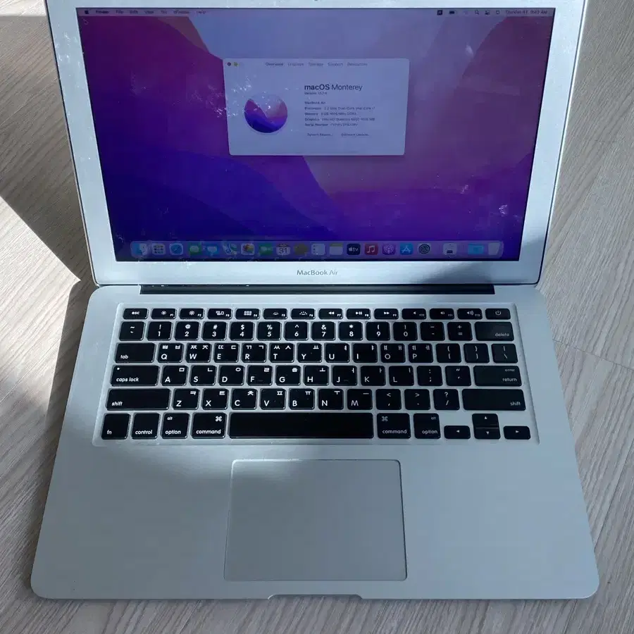 MacBook Air 13-inch노트북, Early 2015