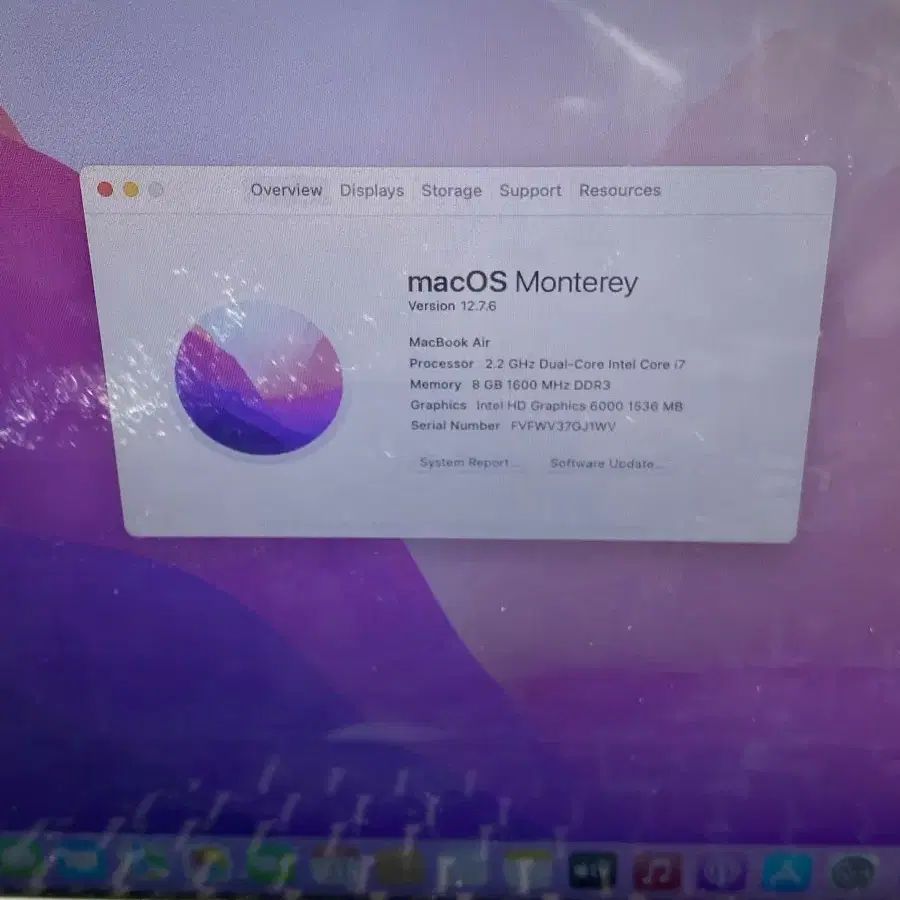 MacBook Air 13-inch노트북, Early 2015