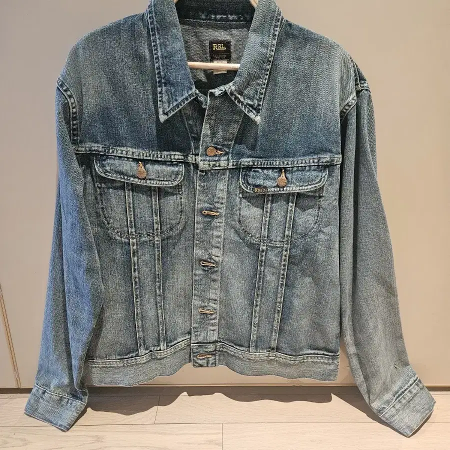 폴로 더블알엘 RRL Leeland Indigo Denim Trucker