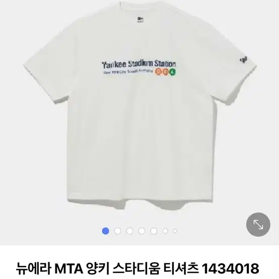 뉴에라 MTA 양키 스타디움 티셔츠 14340184 XL(105)