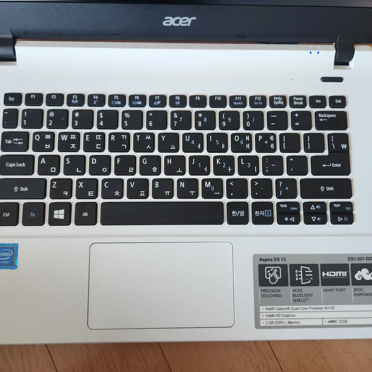 ACER 노트북  ES 13 ES1-331-GIGA