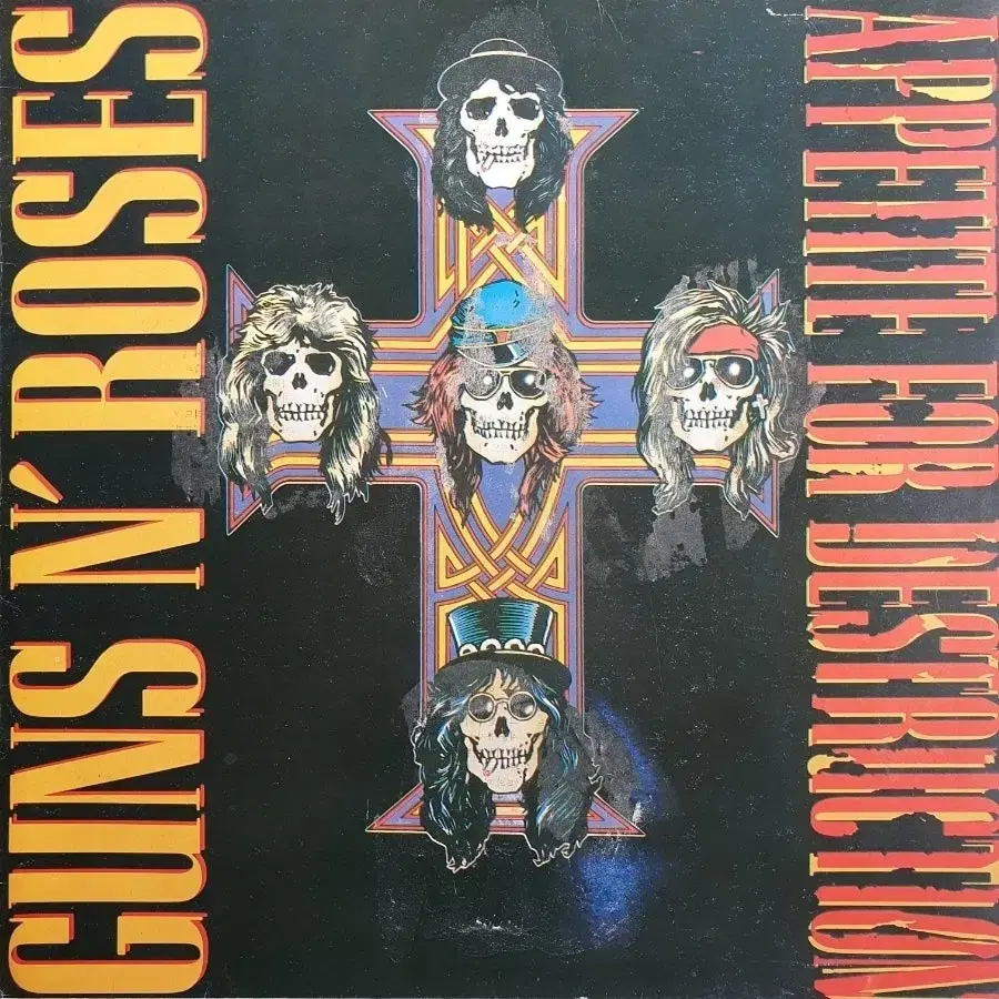 GUNS N ROSES-APPETITE FOR DESTRUCTION LP