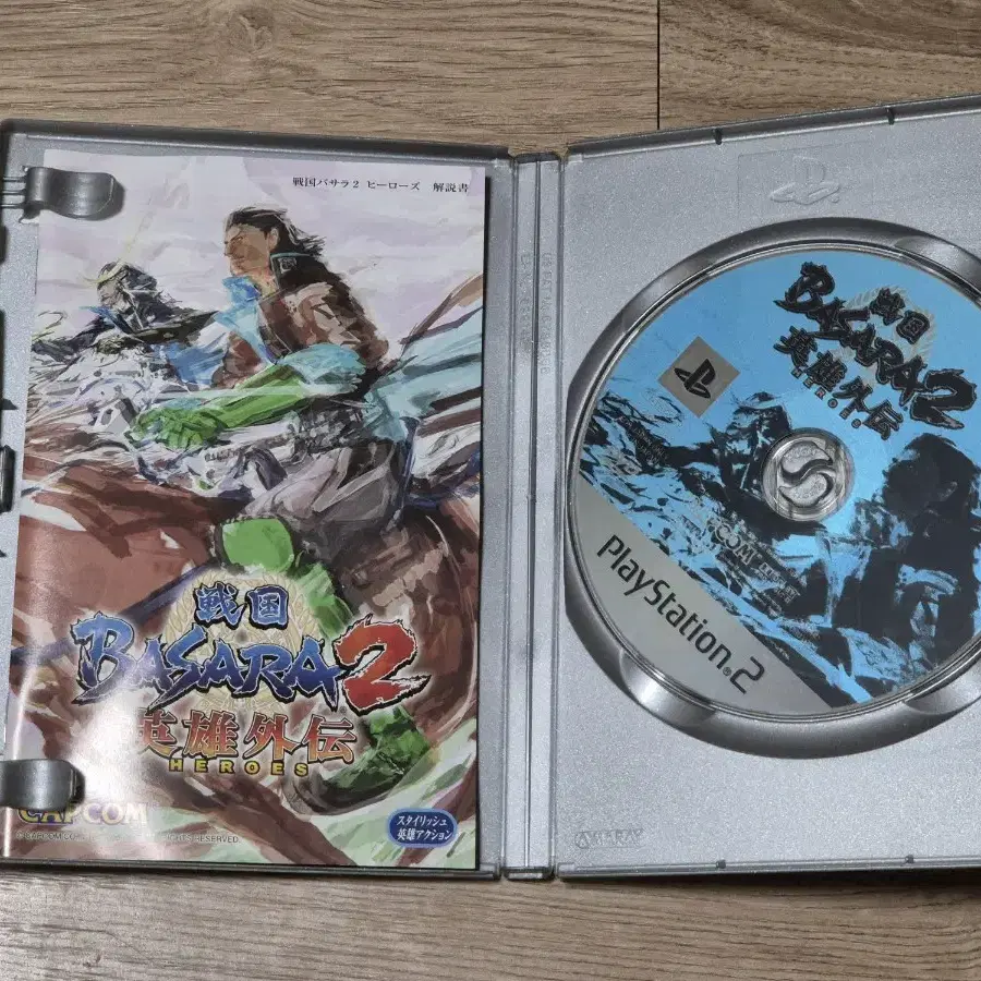 ps2 전국 바사라2 히어로즈 게임 타이틀 cd