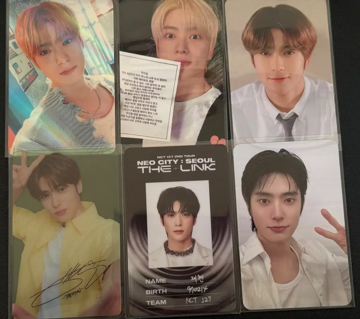 NCT127 jaehyun photocard Bulk