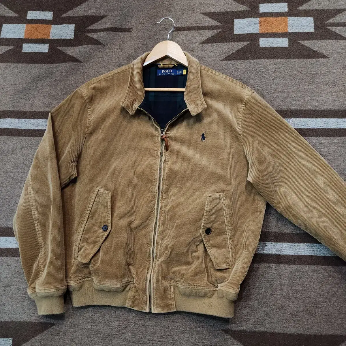 Polo Ralph Lauren Corduroy Herrington Jacket XL Barracuda G9